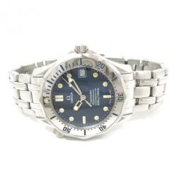 Pre Owned Omega Seamaster Helium Escapement SS Black Unisex Wristwatch