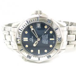 Pre Owned Omega Seamaster Helium Escapement SS Black Unisex Wristwatch