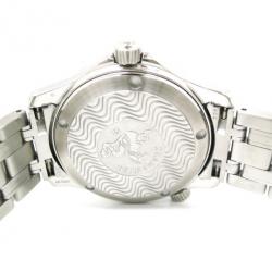 Pre Owned Omega Seamaster Helium Escapement SS Black Unisex Wristwatch