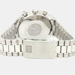 Pre Owned Omega Black Stainless Steel Speedmaster Automatic 3510.50 Men's Wristwatch 39 MM