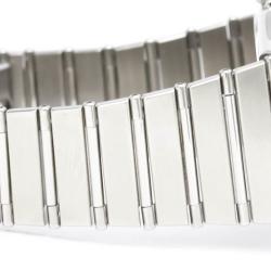 Pre Owned Omega Silver Stainless Steel Constellation 396.1070 Quartz Men's Wristwatch 33 mm