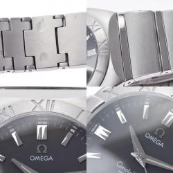 Pre Owned Omega Black Stainless Steel Constellation 1531.51 Men's Wristwatch 37 mm