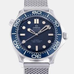 Omega Blue Stainless Steel Seamaster 210.30.42.20.03.002 Automatic