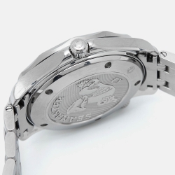 Pre Owned Omega Blue Stainless Steel Seamaster 212.30.41.20.03.001 Men's Wristwatch 41 mm