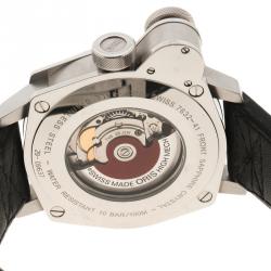 Oris Black Stainless Steel BC4 Der Meisterflieger Men's Wristwatch 43 mm