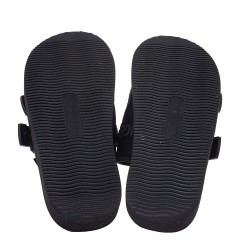 Palm Angels x Suicoke Black Fabric And Nylon Slide Sandals Size 42