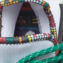 Pharrell Williams x adidas White Fabric Human Body NMD Sneakers Size 41.5