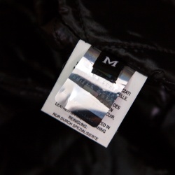 Pre Owned Philipp Plein Black Skull Motif Leather Biker Jacket M