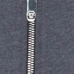 Pre Owned Phillipp Plein Grey Skull & Wing Print Cotton Crystal Embellished Front Zip Hoodie M