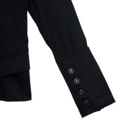 Pre Owned Philipp Plein Crystal Collar Jacket S