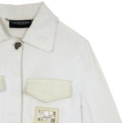 مملوكة مسبقًا Philipp Plein Black Orchid Limited Edition Swarovski Denim Jacket M