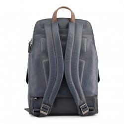Piquadro Two Tone Leather Backpack