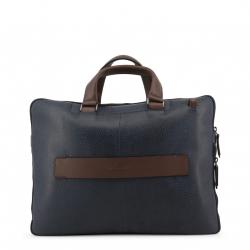 Piquadro Two Tone Leather Briefcase