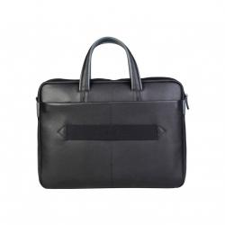 Piquadro Two Tone Leather Briefcase