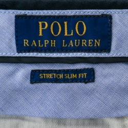 مملوكة مسبقًا Polo Ralph Lauren Navy Blue Stretch Cotton Chinos XL