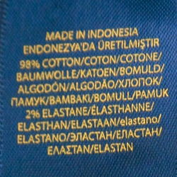 مملوكة مسبقًا Polo Ralph Lauren Navy Blue Stretch Cotton Chinos XL