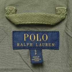 مملوكة مسبقًا Polo Ralph Lauren Green Applique Cotton Field Jacket S