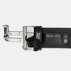 Porsche Design Black Leather Buckle Belt 105CM