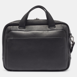Porsche Design Black Leather Roadster Briefcase