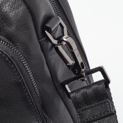 Porsche Design Black Leather Roadster Briefcase