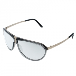 Porsche Design Grey/Silver P86BF Aviator Sunglasses 