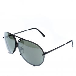 Pre Owned Porsche Design Black P'8478 Aviator Sunglasses
