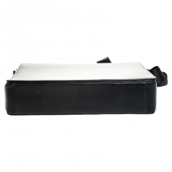 Porche Design Black Leather Messenger Bag