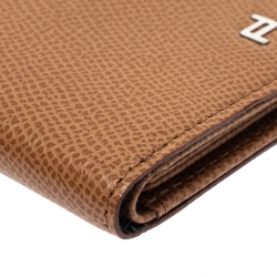 Pre Owned Porsche Design Brown Leather Bifold Wallet