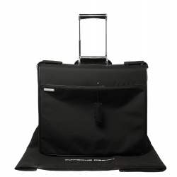 Pre Owned Porsche Design Black Nylon P'2000 Trolley Luggage