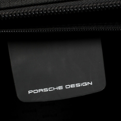 Pre Owned Porsche Design Black Nylon P'2000 Trolley Luggage