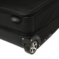 Pre Owned Porsche Design Black Nylon P'2000 Trolley Luggage