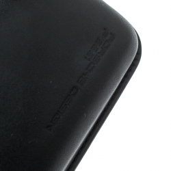 Pre Owned Porsche Design Black Leather Cigar Case