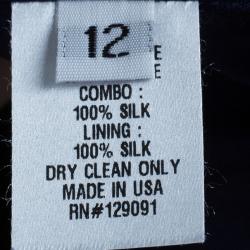 Prabal Gurung Navy Tuxedo Wrap Jacket L