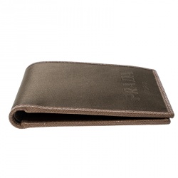 Prada Brown Nylon Bifold Wallet