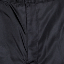 Prada Black Nylon Gabardine Bermuda Shorts M