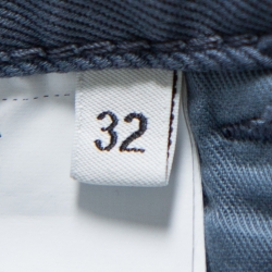 Pre Owned Prada Grey Drill Trousers M