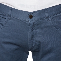 Pre Owned Prada Grey Drill Trousers M