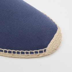 Prada Blue Canvas Slip On Espadrilles Size 41