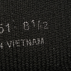 Pre Owned Prada Sport Black Knit Fabric High Top Sneakers Size 42.5