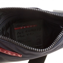 Prada Sport Dark Blue Nylon Crossbody Bag