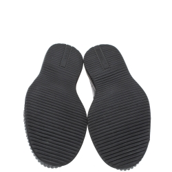 Pre Owned Prada Sport Navy Blue Leather Low Top Lace Up Sneakers Size 42