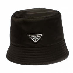 Prada Khaki Green Synthetic Rain Hat Size S