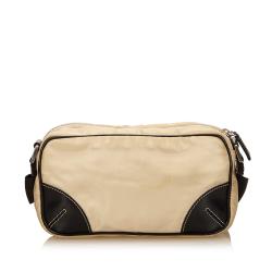 Prada Bi Color Tessuto Nylon/Leather Messenger Bag