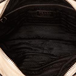 Prada Bi Color Tessuto Nylon/Leather Messenger Bag