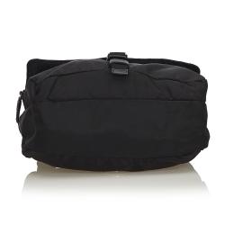 Pre Owned Prada Black Nylon Messenger Bag