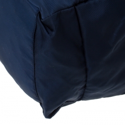 Prada Blue Nylon Messenger Bag