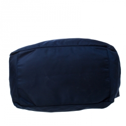 Prada Blue Nylon Messenger Bag