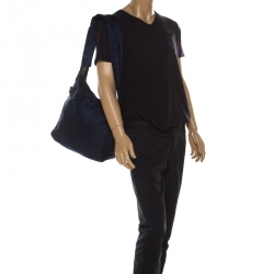 Prada Blue Nylon Messenger Bag