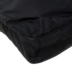 Prada Black Nylon and Leather Multipocket Tote