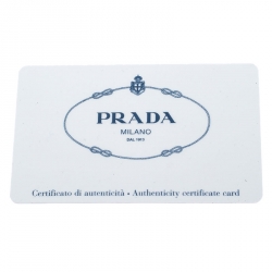 Pre Owned Prada Navy Blue Saffiano Leather Bifold Long Wallet